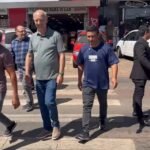 Sandro Bilks e Arruda visistam Samambaia