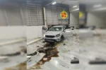 Motorista foge de blitz e invade concessionária na Asa Norte