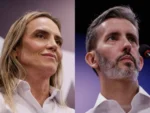 Celina e Grass fecham campanha com motociata e carreata